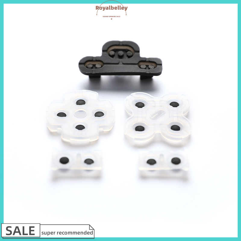 【ROYALBELLEY】 5pcs/lot Conductive rubber pad button contacts gasket kit for PS3 controller