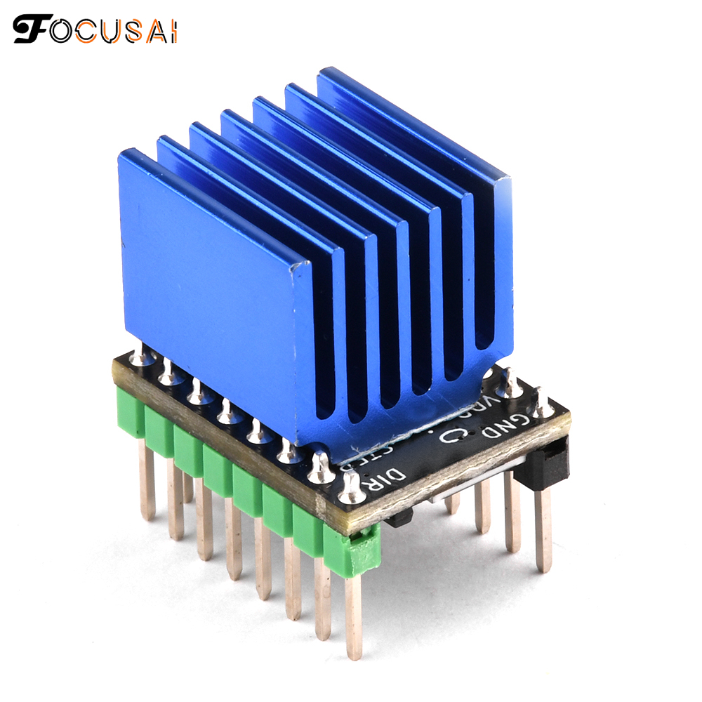 FocusAi 3D printer TMC2240 MKS TMC2209 intelligent silent stepper motor drive module with radiator, high current, high torque, DC4.5-36V