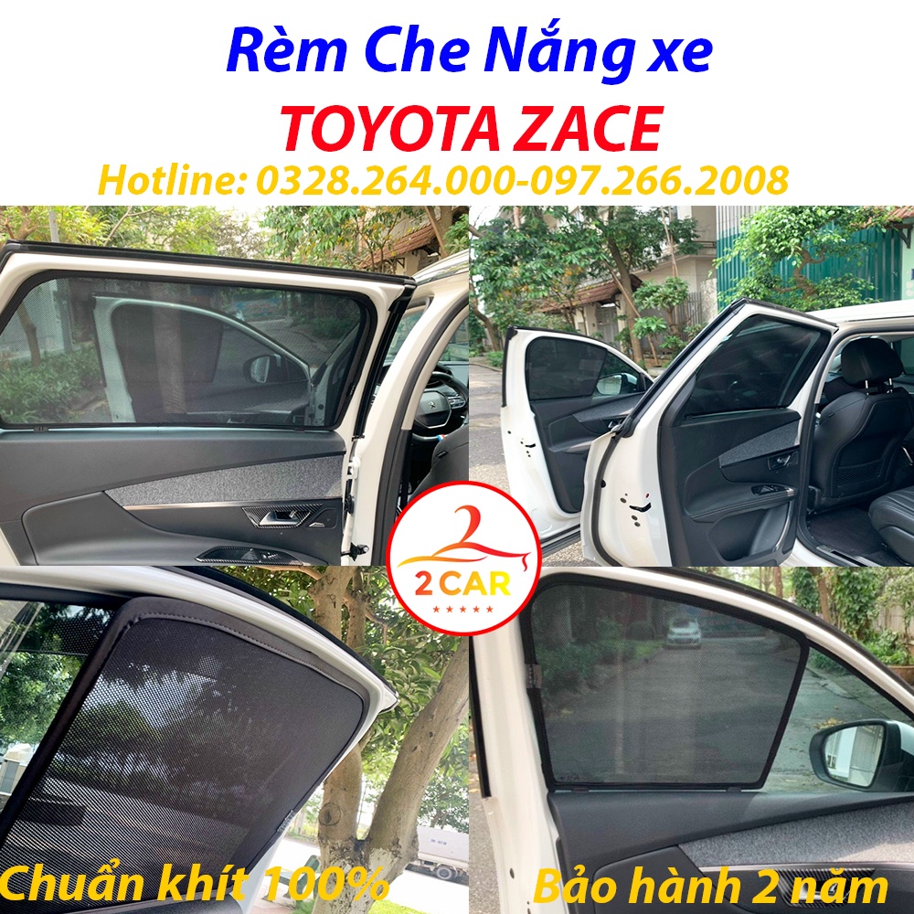 Rèm che nắng xe toyota zace, rèm chắn nắng xe toyota zace , chuẩn khít theo xe- bảo hành 2 năm