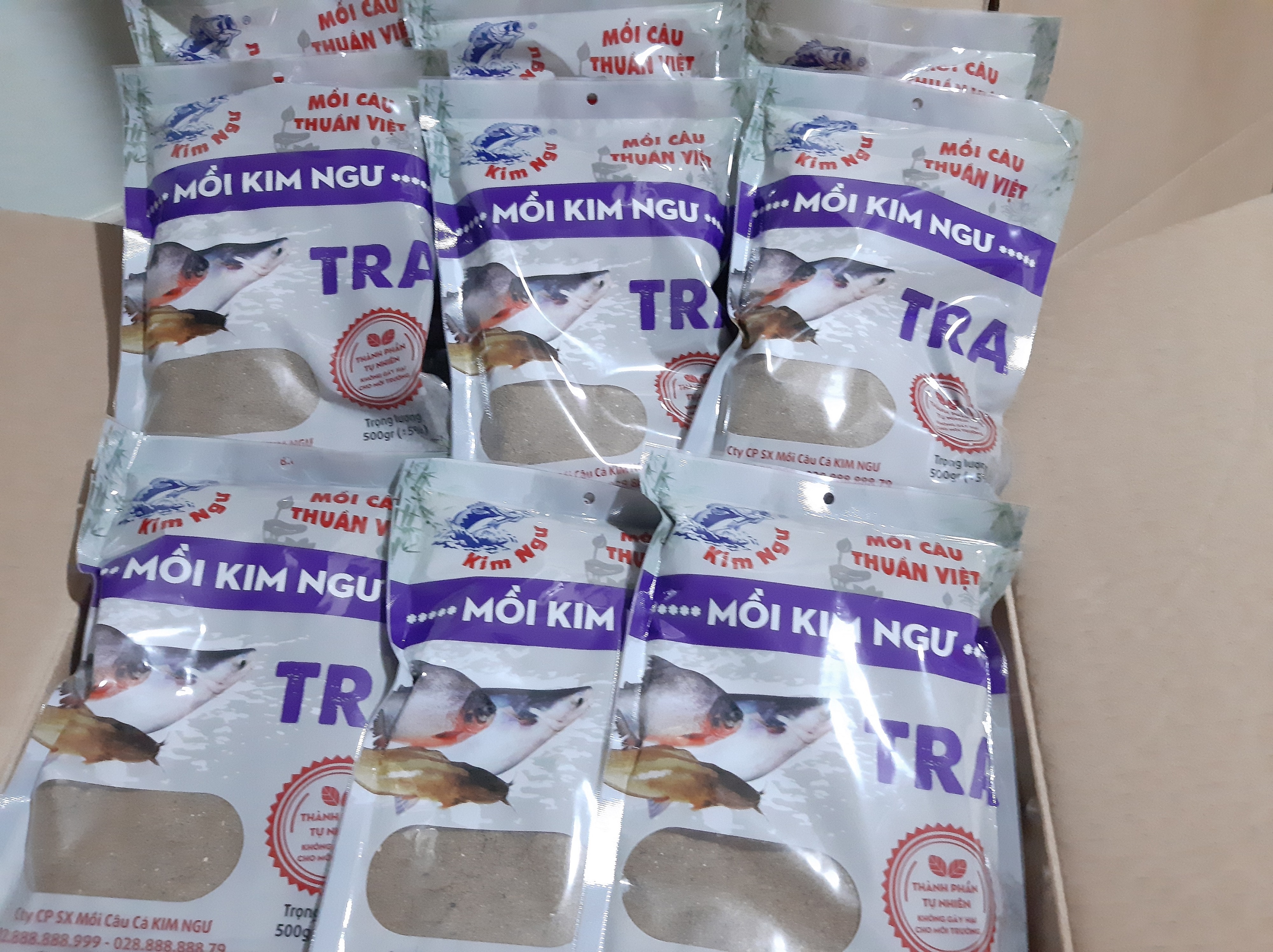 MỒI CÂU CÁ TRA KIM NGƯ