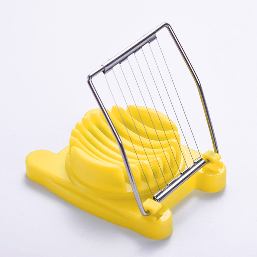 Home Kitchen Egg Cutter Stainless Steel Boiled Egg Slicer Multifunctional Egg Divider Creative Kitchen Accessories Gadget