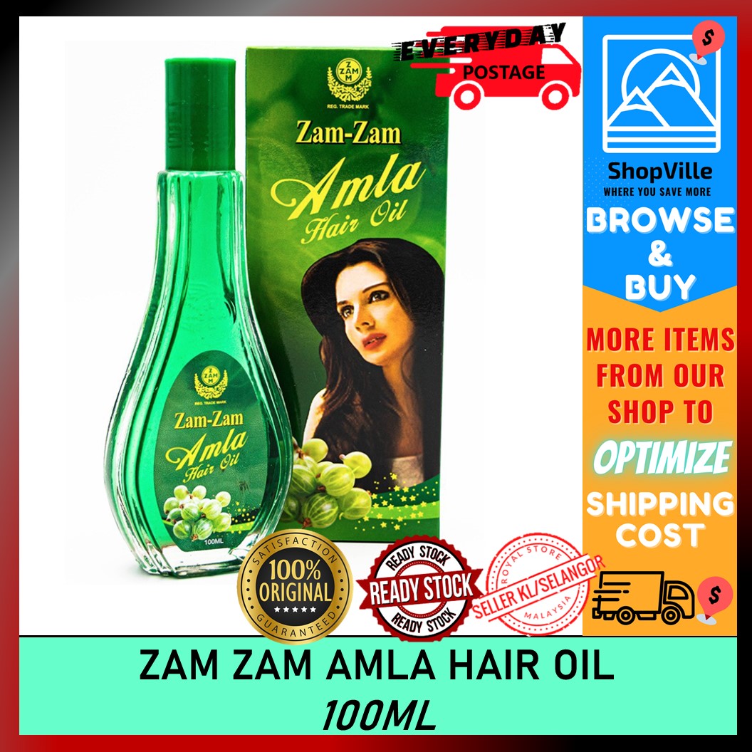 Buy Zam Zam Advanced Therapy Hair Oil (Dark Brown) Online at  desertcartKUWAIT