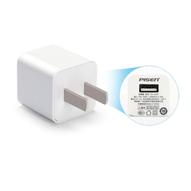 Củ sạc 1a-5v pisen cho iphone loại tốt