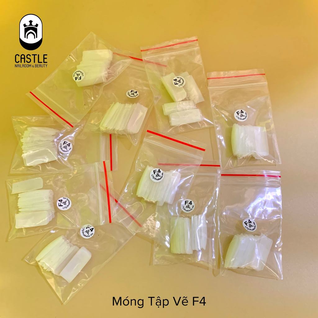 Combo 10 Túi Móng Tập Vẽ F4