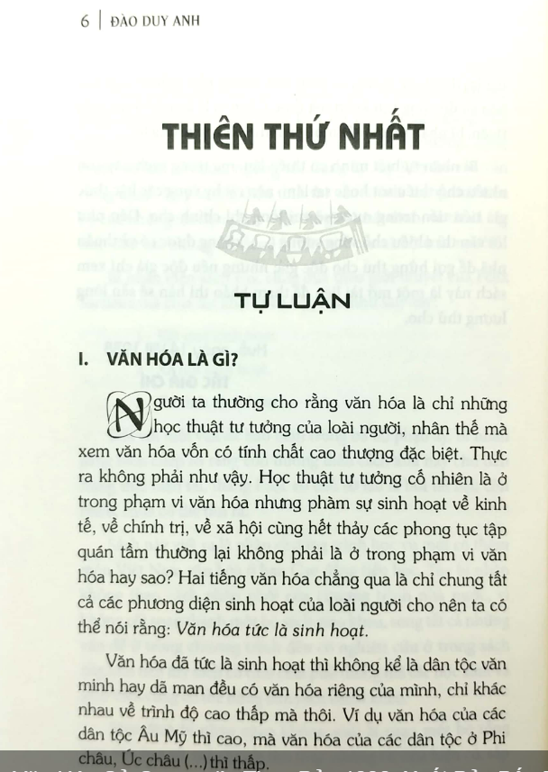 Việt Nam văn hóa sử cương (in theo bản 1938 , xuất bản Bốn Phương)