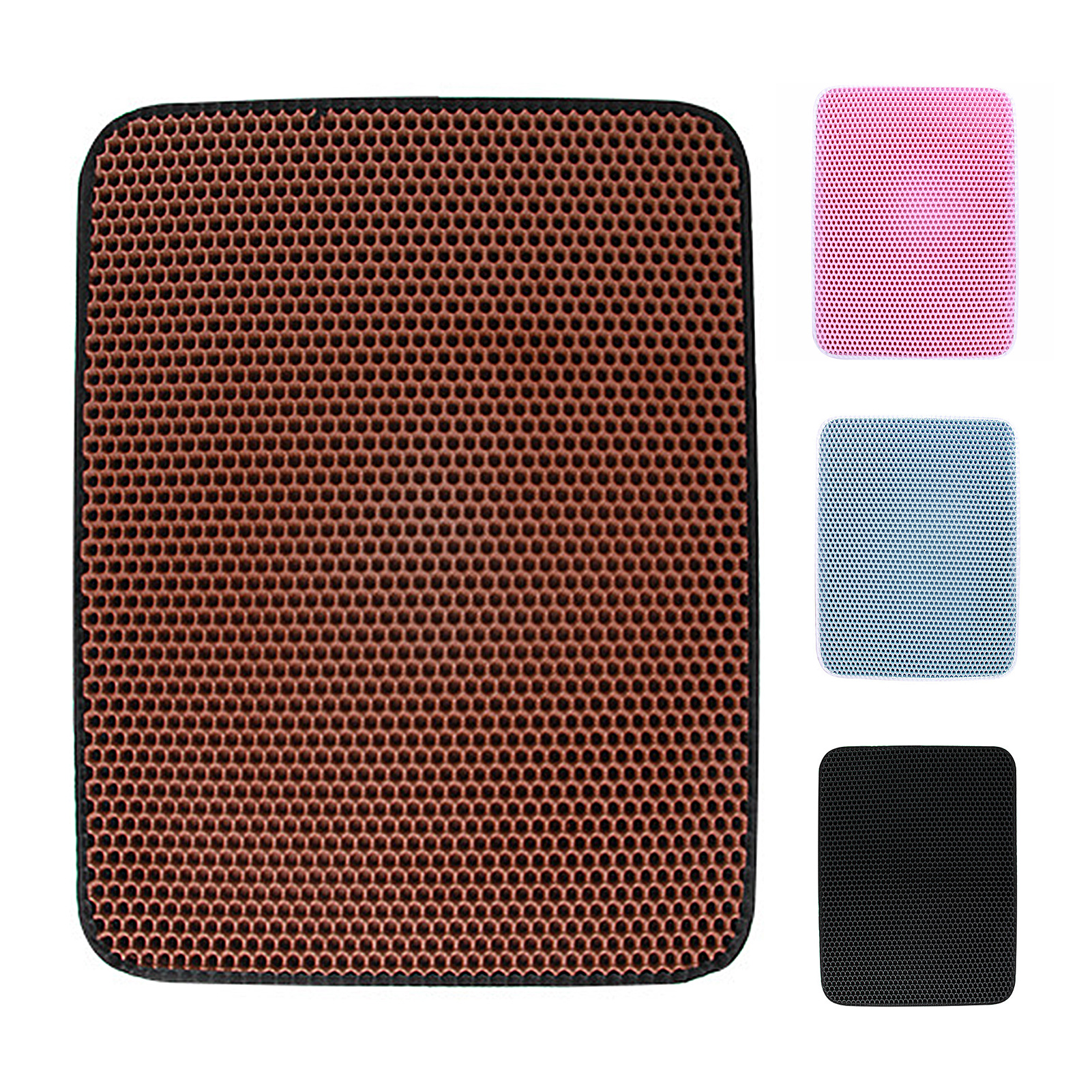 Pet Cat Litter Mat Double-layer Waterproof Pad Cleaning Supplies for Indoor