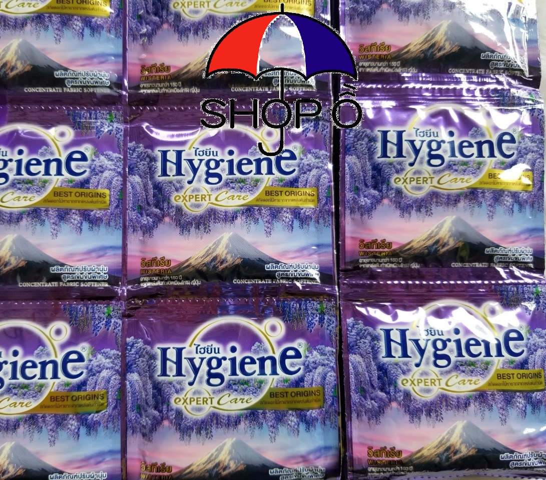 Combo 5 dây ( 60 gói) Nước xả vải đậm đặc Hygiene Thái Lan
