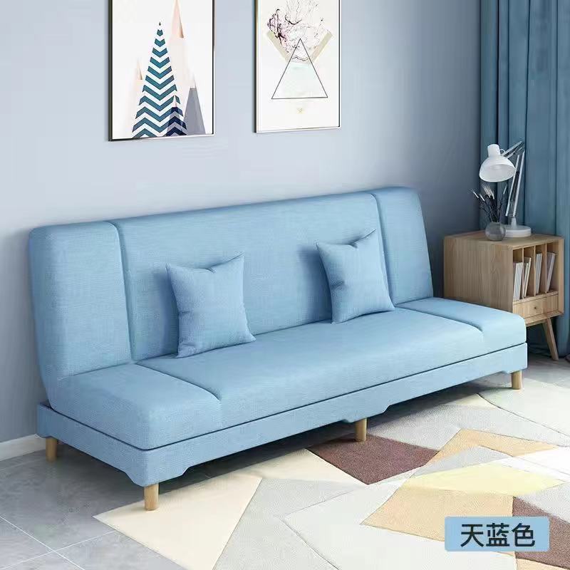 Sofa Small Apartment Foldable DualUse Lazy Sofa Bed Rental Small Sofa