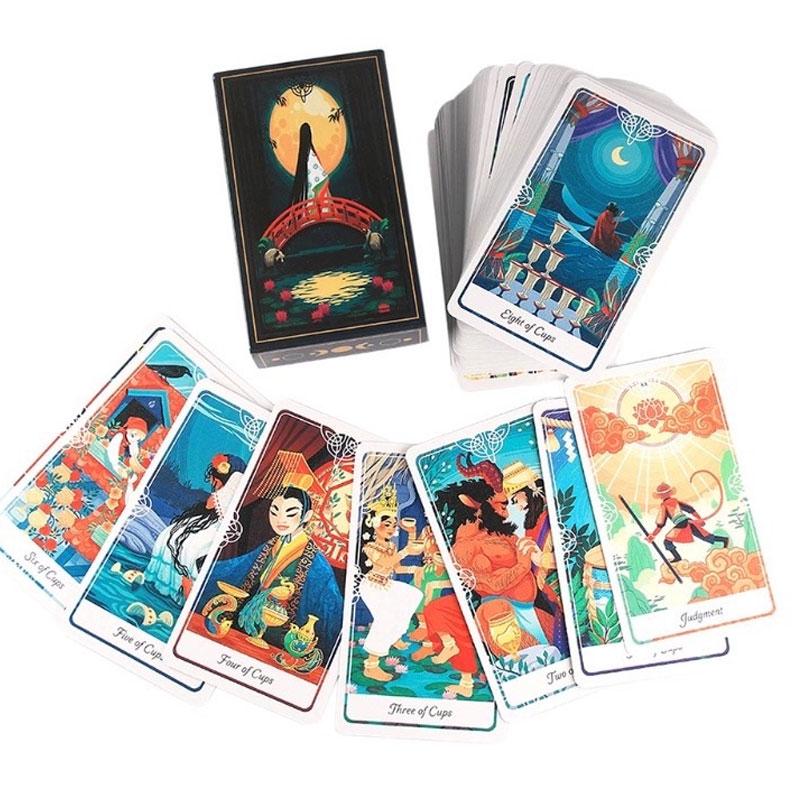 Tarot of the Divine: A Deck and Guidebook Inspired by Deities, Folklore, and Fairy Tales from Around the World: Tarot Cards