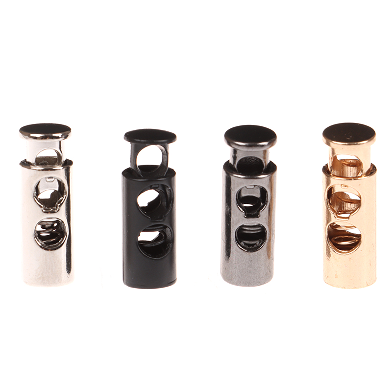 Drawstring Metal Lock 10pcs Metal Stoppers Toggle Cord Locks Drawstring lock DIY Apparel ...