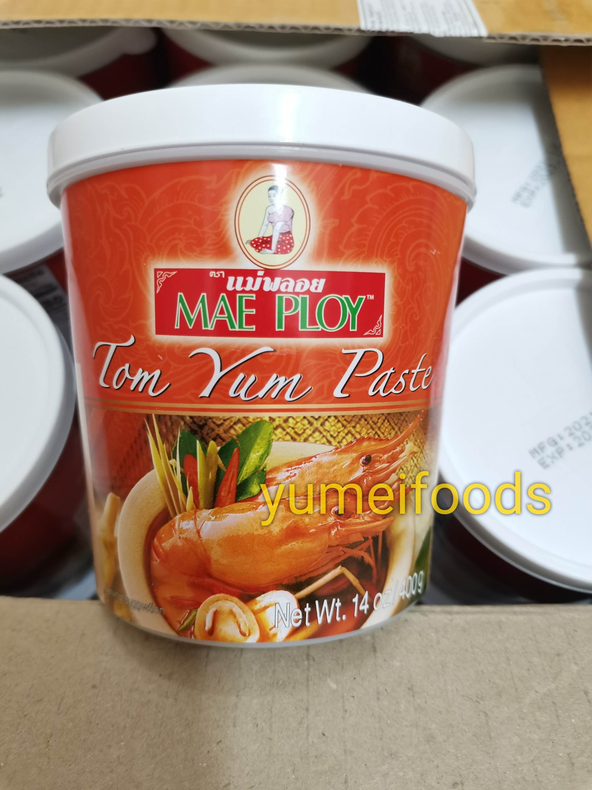 Gia Vị Lẩu Thái TomYum Paste 400gr Mae Ploy Thái Lan