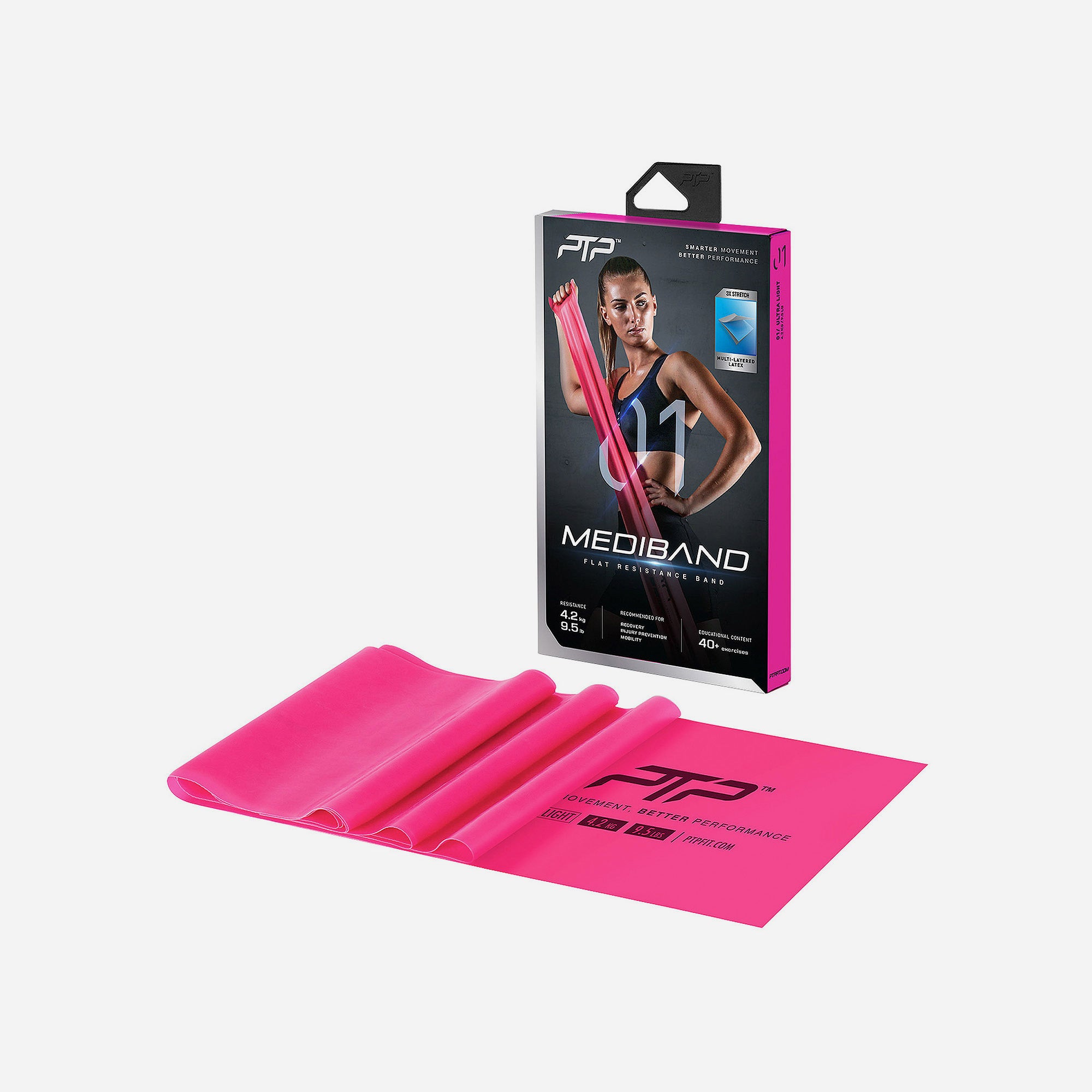 PTP Mediband Ultra Light Pink MB1