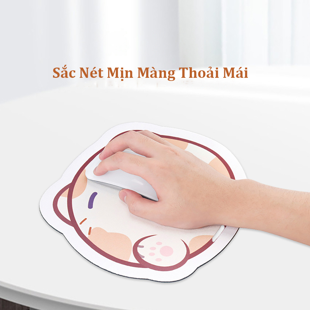 Lót Chuột Hình Thú Hoạt Hình Dễ Thương Chất Liệu Cao Su ( In Đẹp Sắc Nét Cute Đế Chống Trượt, Lót Chuột Giá Rẻ )