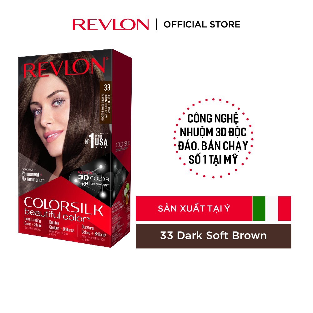 Thuốc nhuộm tóc Revlon Colorsilk đủ số