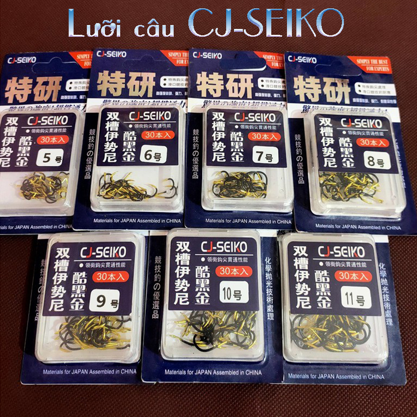 Lưỡi Câu Cá Titan Cj Seiko có ngạnh