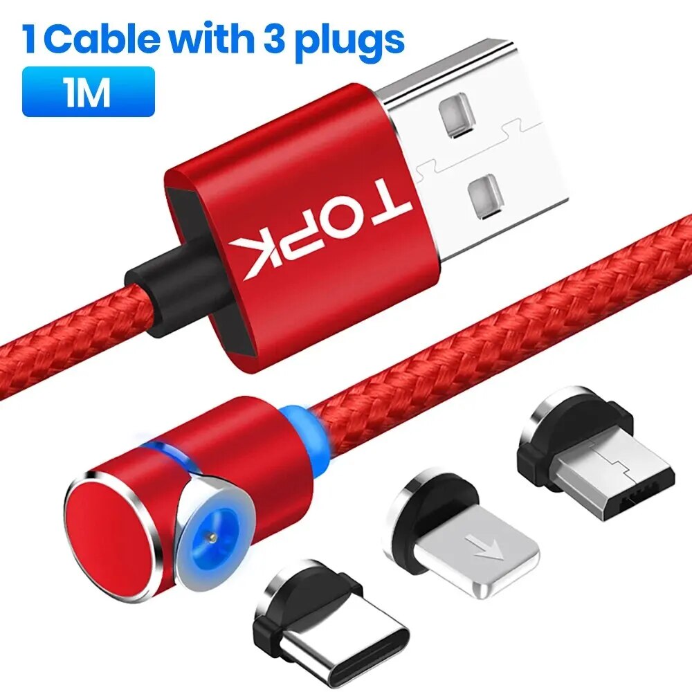 TOPK%20Magnetic%20Charging%20Cable%20360%C2%B0%20Rotating%20Magnetic%20Phone%20Charger%20Cable%20with%20LED%20Light,%2090%C2%B0%20Angle%20Connector,%20Nylon-Braided%20Cords%20-%20Image%207