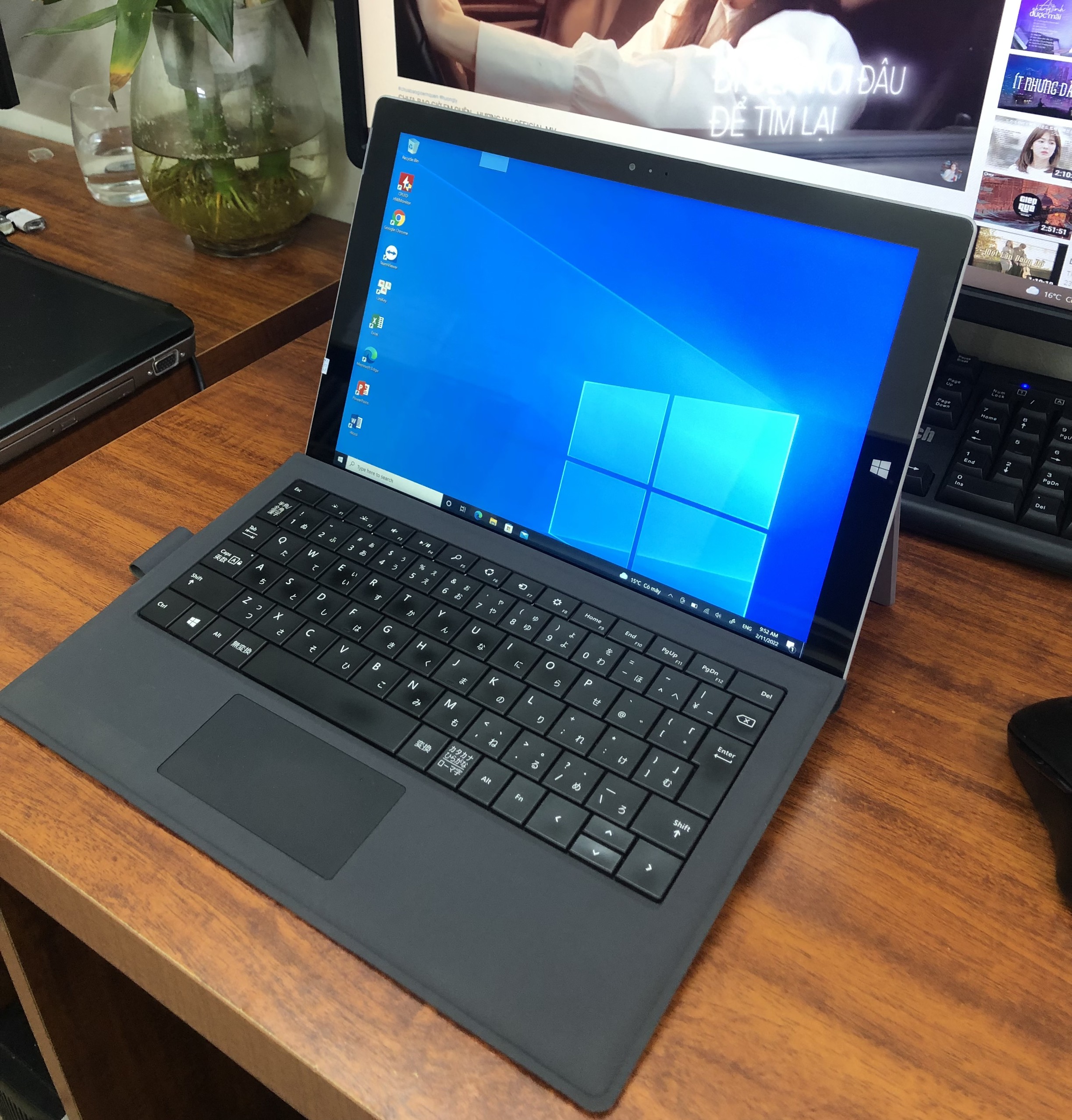 Laptop Surface Pro 3 i5 ram 8 256GB