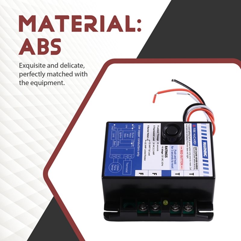 Forced Air Furnace for Boilers Intermittent Ignition Oil Primary Control for ICM1503 Firing System.