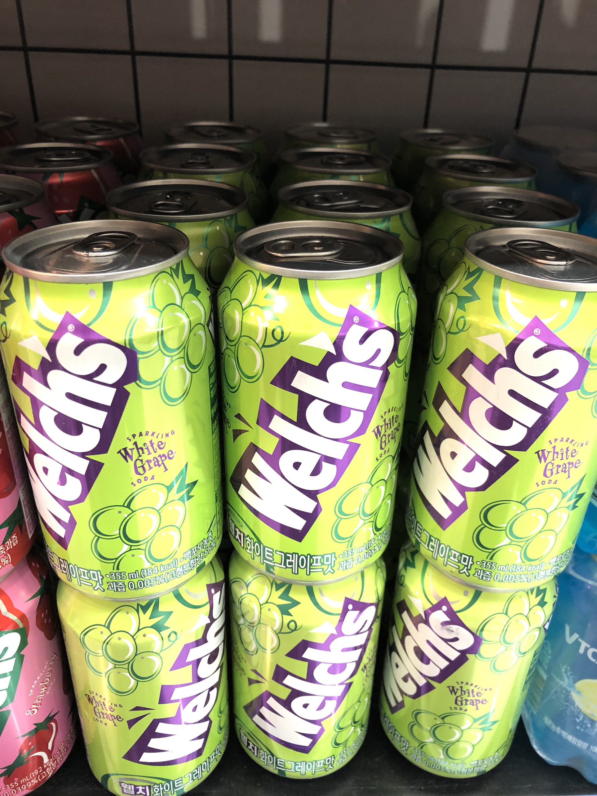 Nước soda Welch's lon 355ml