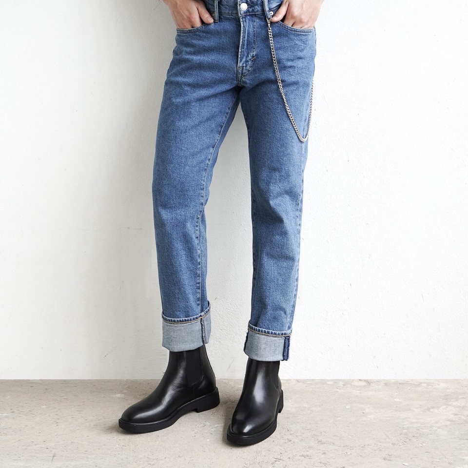 Giày boots nam Chelsea Boots Classic đế khâu