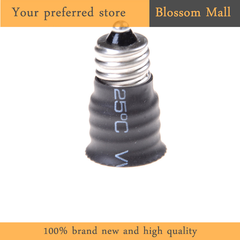 [Blossom] E12 To E14 LED Lamp Bulbs Holder Adapter Converter Candelabra Base Socket