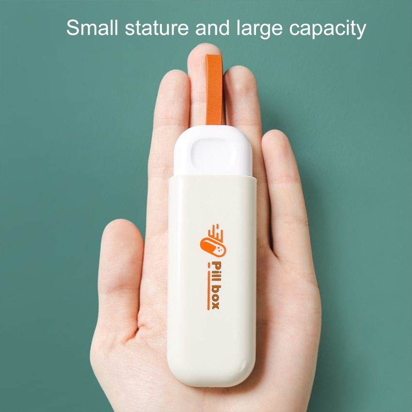 Xách tay mini Pill Divider hộp 3 hộp chia phần thuốc cho không thấm nước Pill trường hợp Organizer Dispenser 7 ngày hộp lưu trữ thuốc
