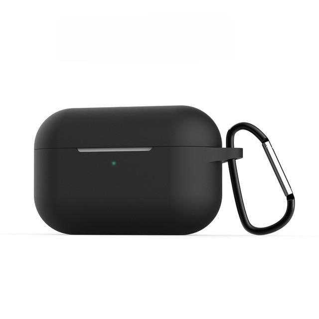 Soft Silicone Bluetooth Headphone Cover Carrying Case for Airpods_Pro - earbuds protection