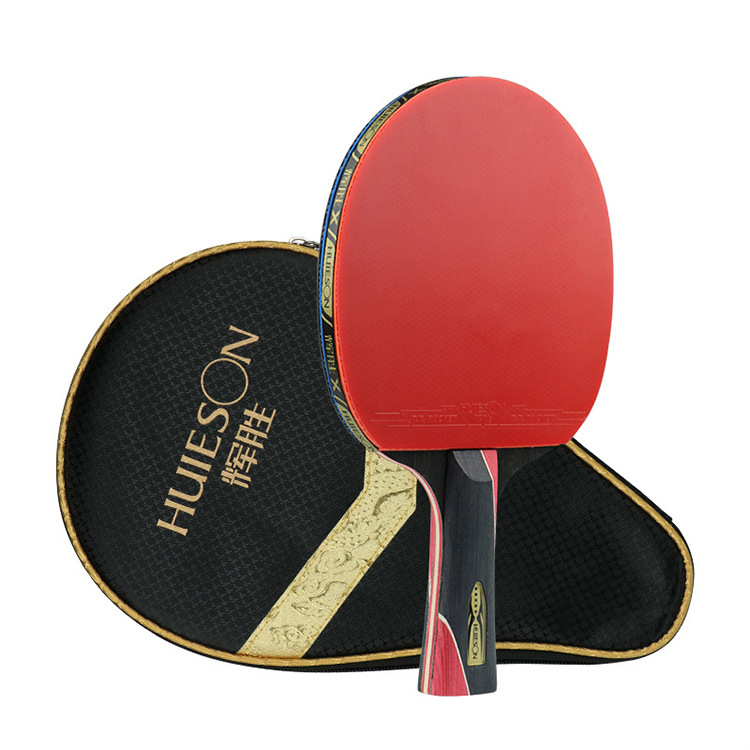 Table tennis racket single pack, professional training and competition table tennis racket, five-star high quality and durable table tennis racket