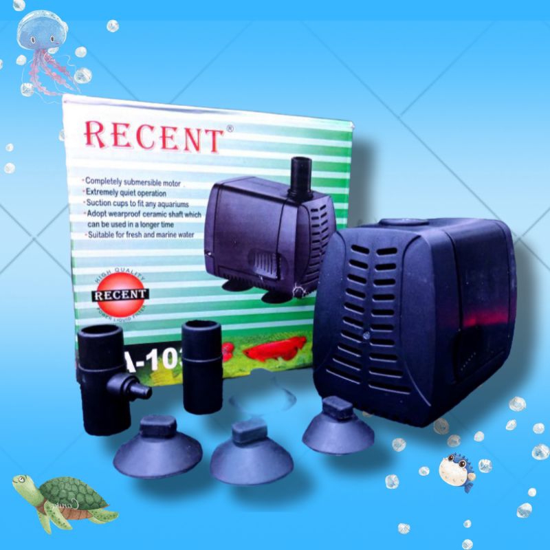 RECENT AA 103  Pompa kolam aquarium Hidroponik Air mancur
