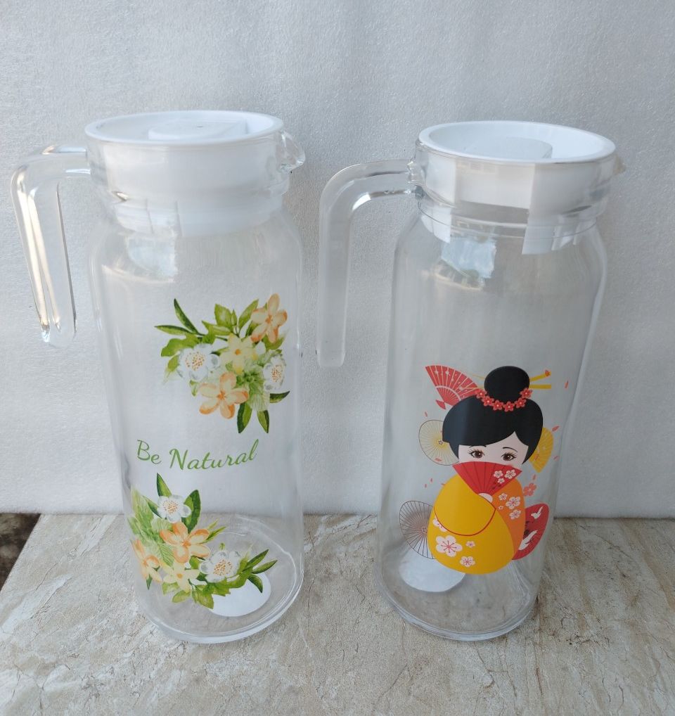 Bộ Bình Kèm Ly Thủy Tinh 1.1 lit