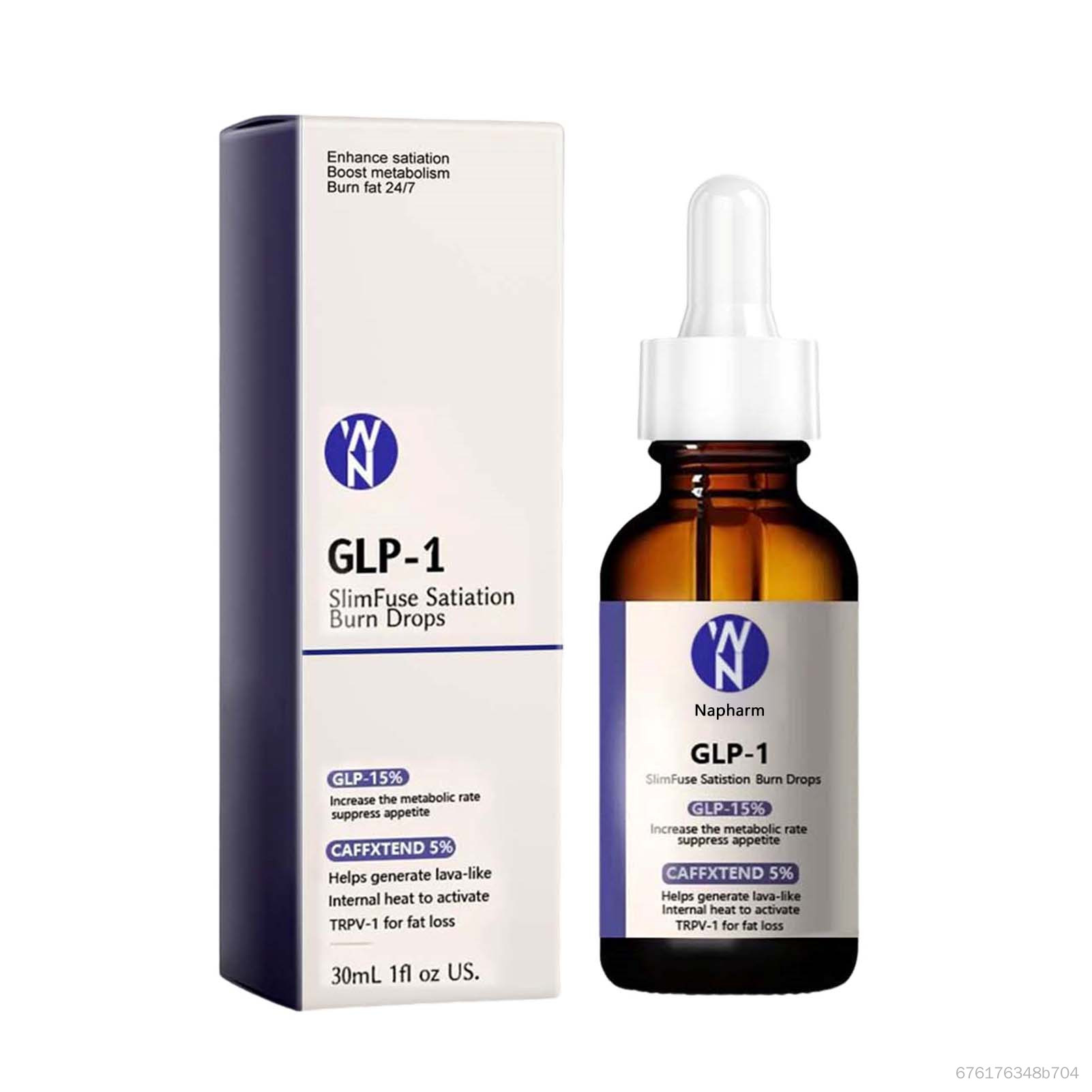 Napharm GLP-1 Metabolic Boost Drops Body Firming Skin Slimming Drops for Body Shaping Health Care CBS-PH Waist Shaping Massage Drops Rapid Results Body Sculpting - Lazada