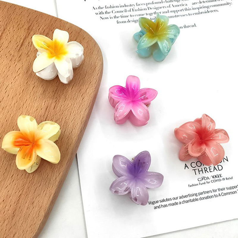 1pc%204CM%20Flower%20Hair%20Pin%20Claws%20For%20Girls%20Korean%20Hairpin%20Hair%20Claw%20Hair%20Clip%20ANLAN%20-%20Image%202