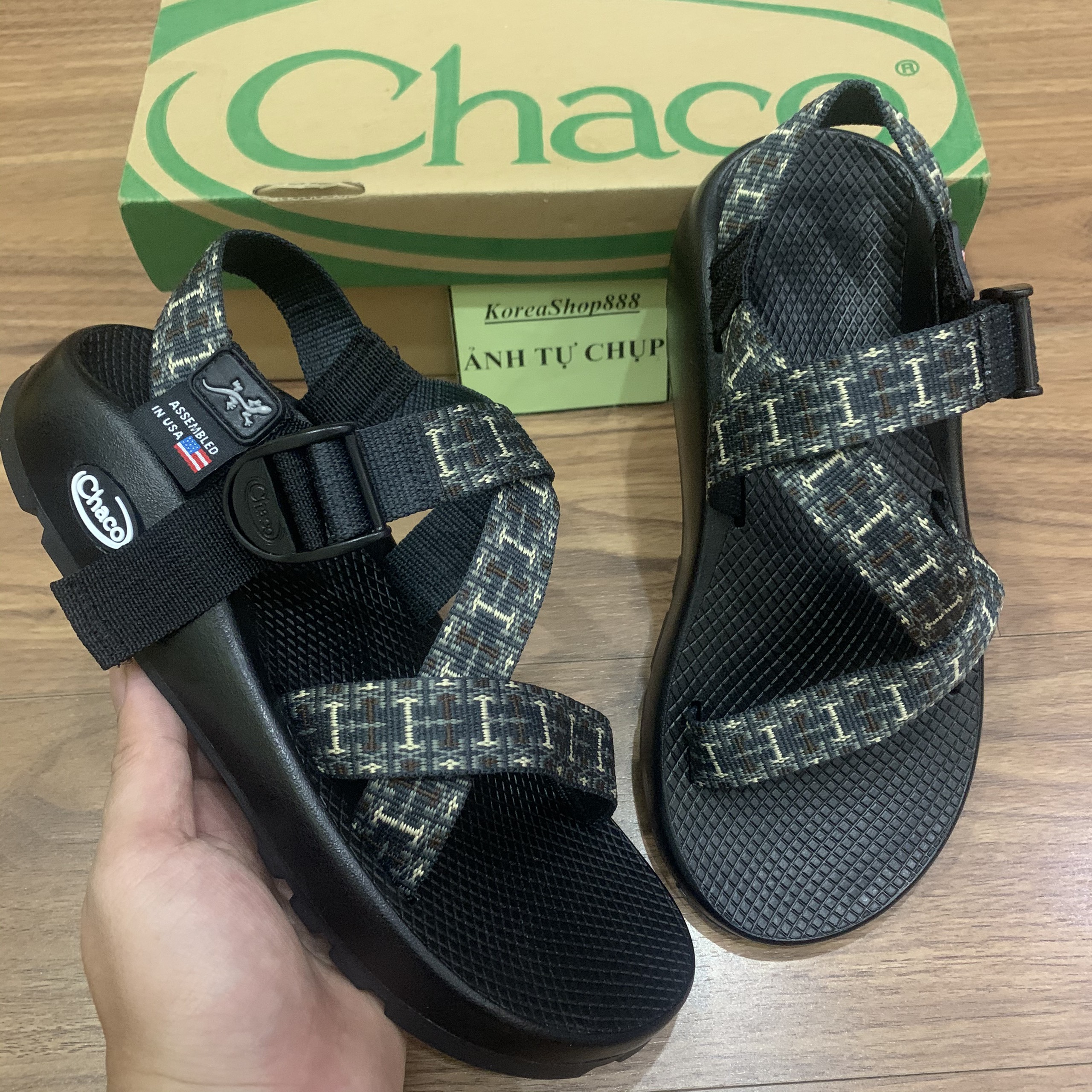 Dép Xăng Đan Nam Chaco Đế Cứng Mã D37
