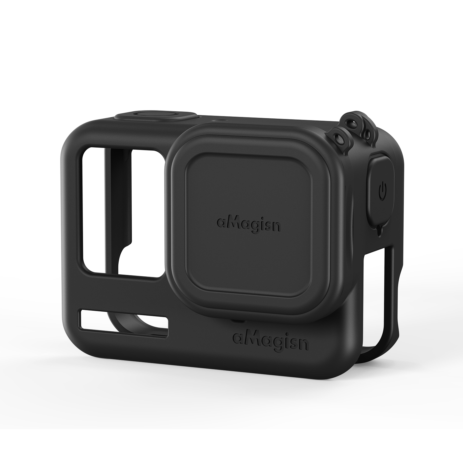 Cho insta360ace Pro/Ace vỏ silicon + nắp đậy ống kính camera thể thao Phụ kiện bảo vệ điện thoại