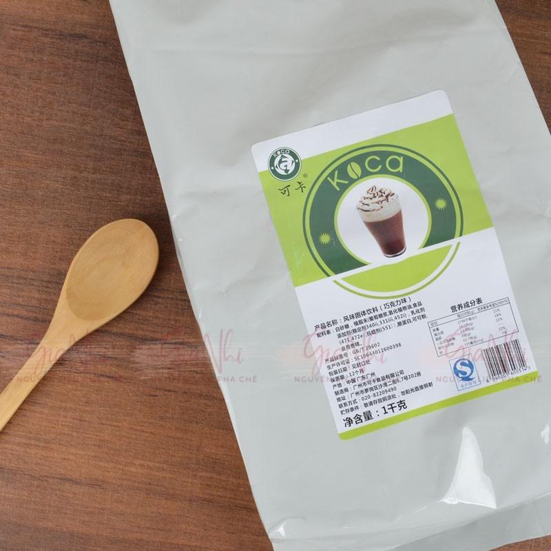 Bột socola Koca, bột matcha Koca bịch 1kg