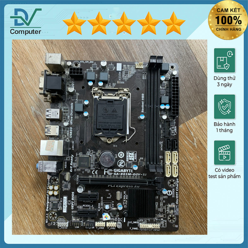 B85 m-d2v si gigabyte đẹp bh 1 tháng