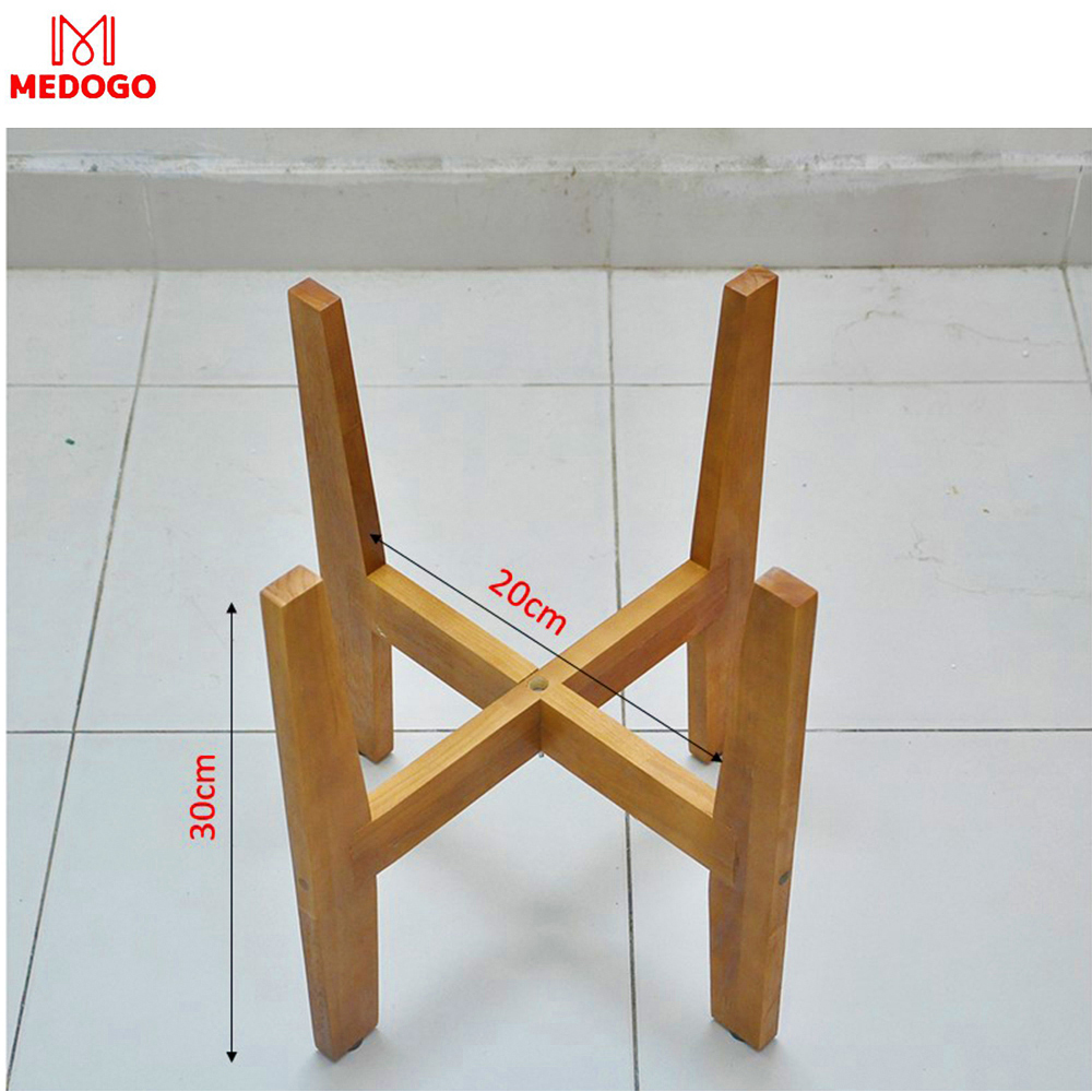 Đôn gỗ đỡ chậu cây cảnh MEDOGO