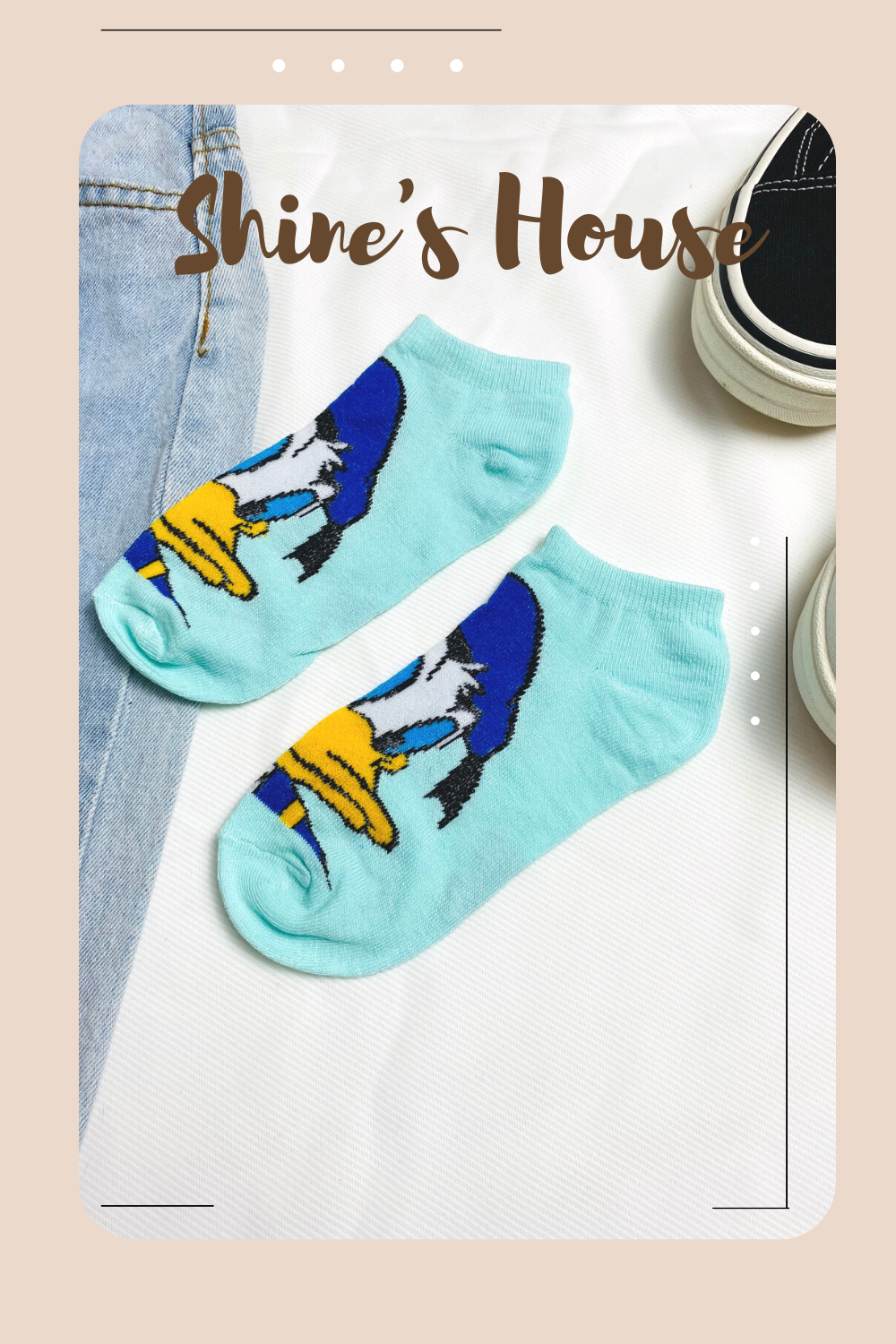 Vớ hình Disney dễ thương nhiều màu ( V001 )