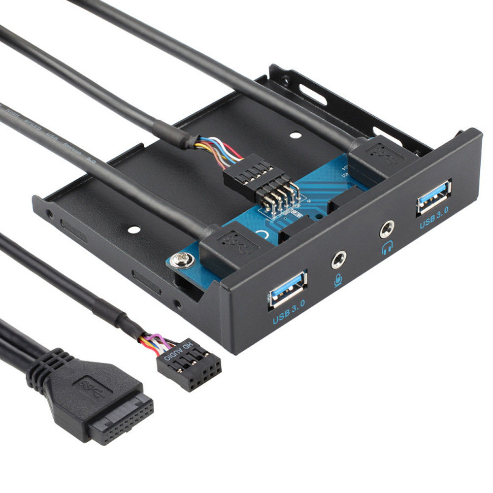 %E3%80%90The%20Timber%20Loft%E3%80%91PCI-E%20to%204%20Ports%20USB%203.0%20PC%20Front%20Panel%20USB%20Expansion%20Card%20PCIE%20USB%20Adapter%203.5"%20USB3.0%20Front%20Panel%20Bracket%20PCI%20Express%20Durable%20-%20Image%202