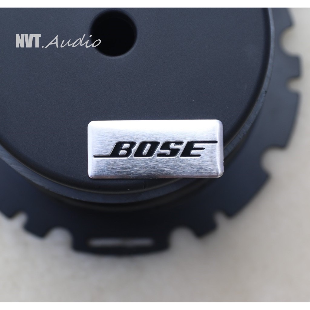 Logo dán loa BOSE có sẵn keo dán