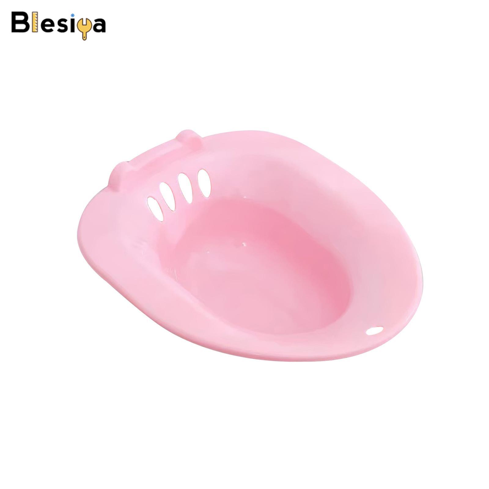 Blesiya Toilet Seat Sink Woman Sits Bath Deep Bowl Bidet Hip Bath Sturdy Comfortable