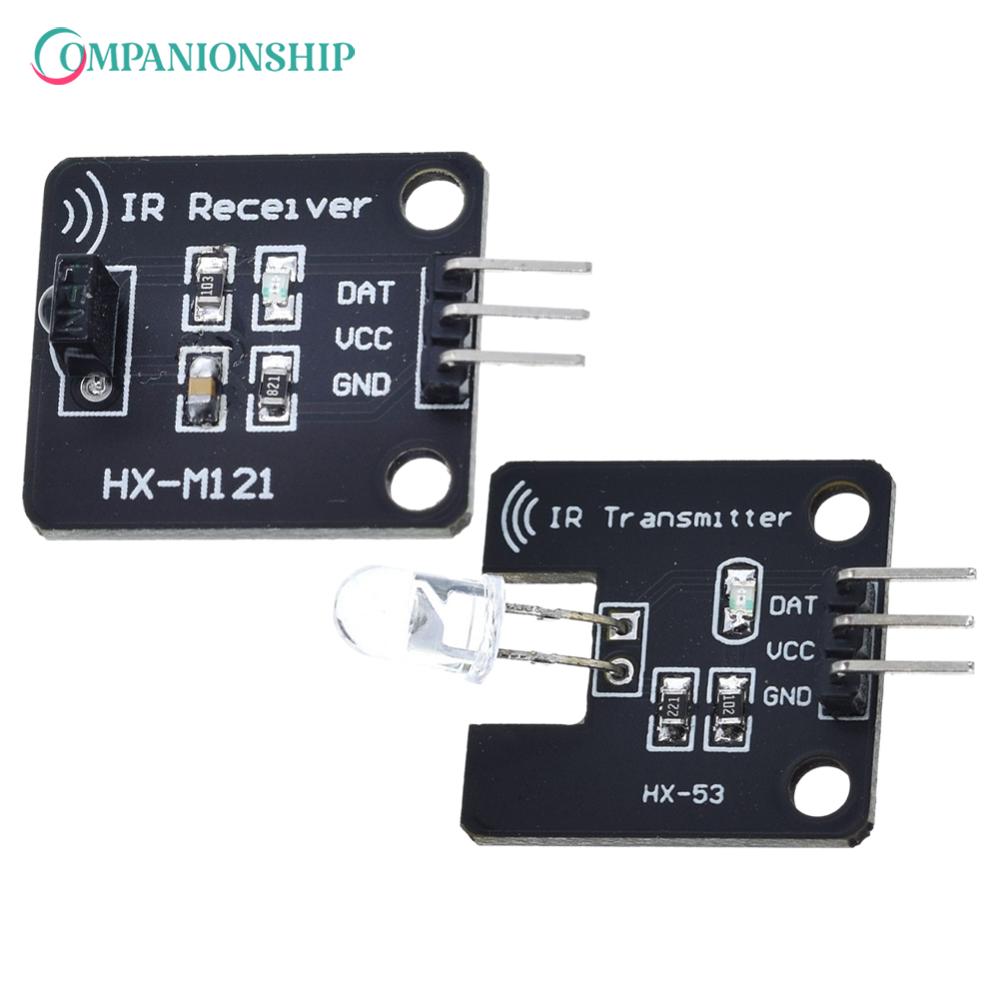 IR Infrared Transmitter Module Digital 38khz IR Transmitter and Receiver Sensor Kit Electronic Building Block