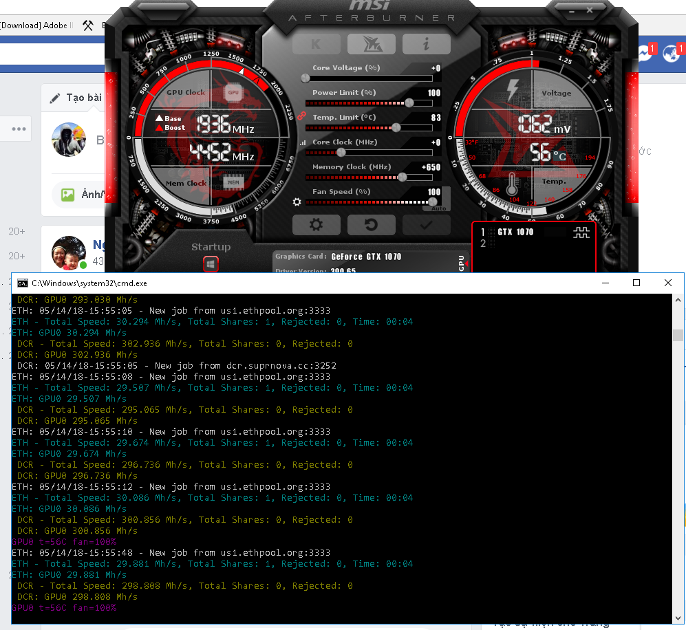 Bộ quạt mod VGA, Fan bi đôi server