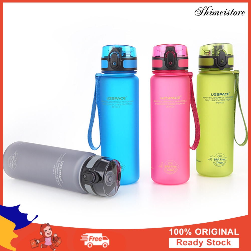 【Shop with Confidence】 ℠ 350ml 500ml 650ml 1000ml Uzspace Sport Water Bottle Camp Hiking Plastic Kettle