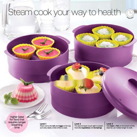 Xửng hấp 3 tầng Steam It - Tupperware