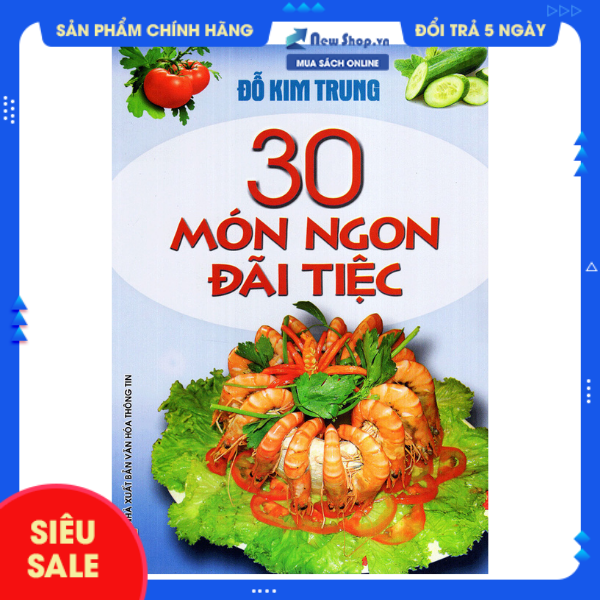Sách - 30 món ngon đãi tiệc - newshop
