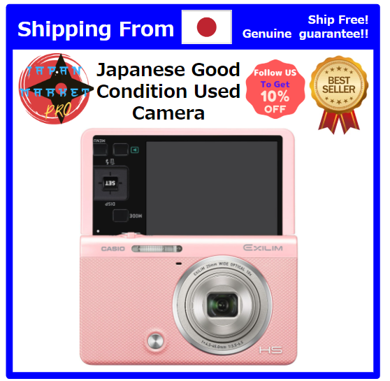 CASIO EXILIM EX-ZR70 ピンク Japan Used Camera] CASIO Digital