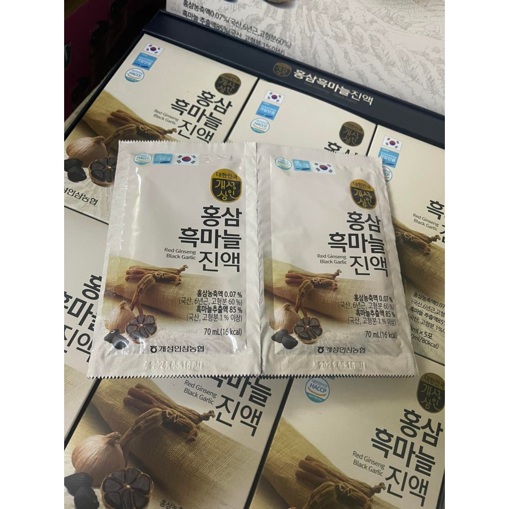 Hồng Sâm Tỏi Đen Hàn Quốc