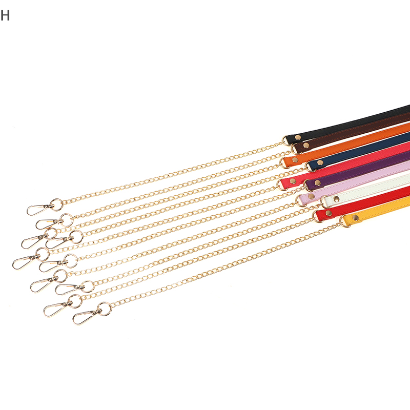 HF 120CM Bag Chain Leather Shoulder Bag Handle Strap Handbags Strap Bag Accessory