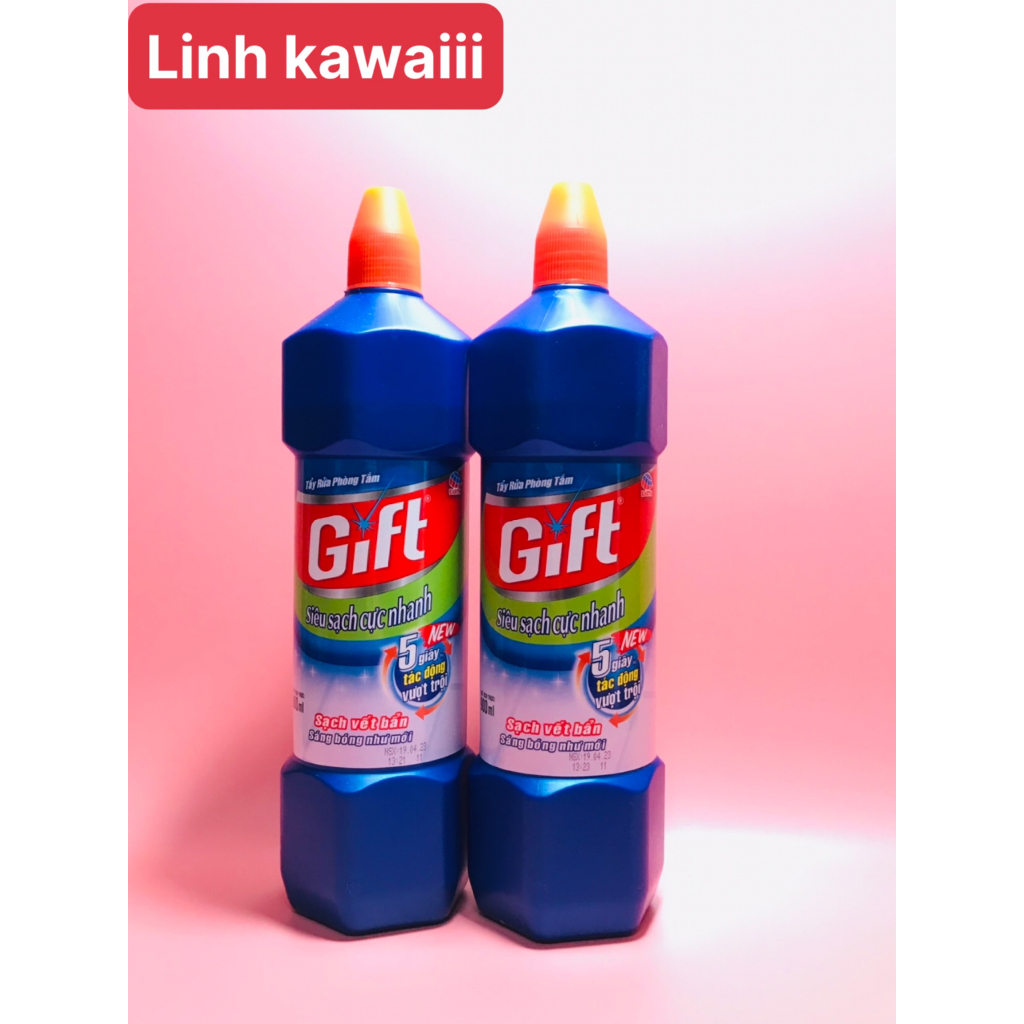 Nước tẩy bồn cầu Gift chai 900ml